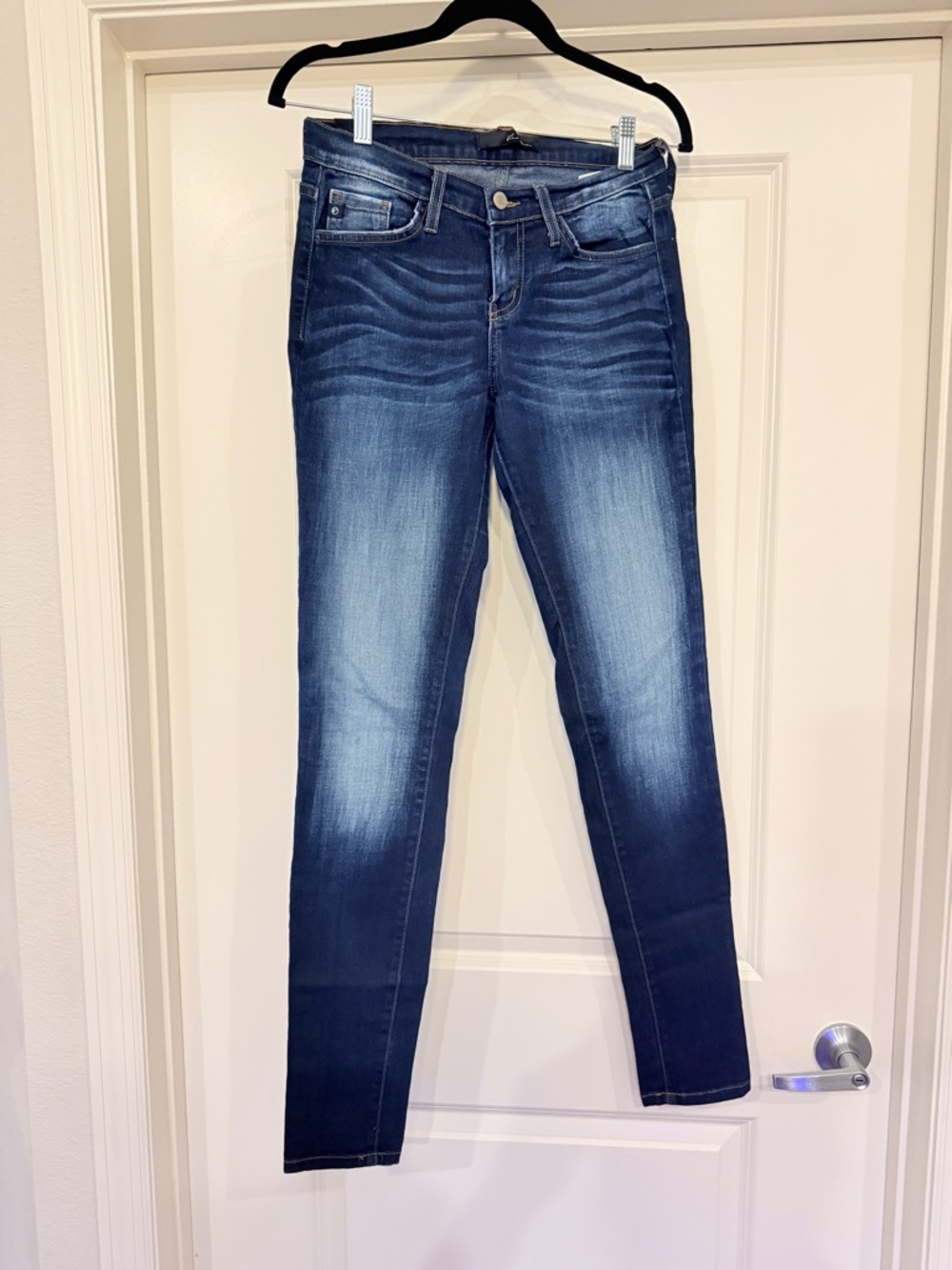 KanCan Stretch Skinny Jeans in Dark Blue Wash